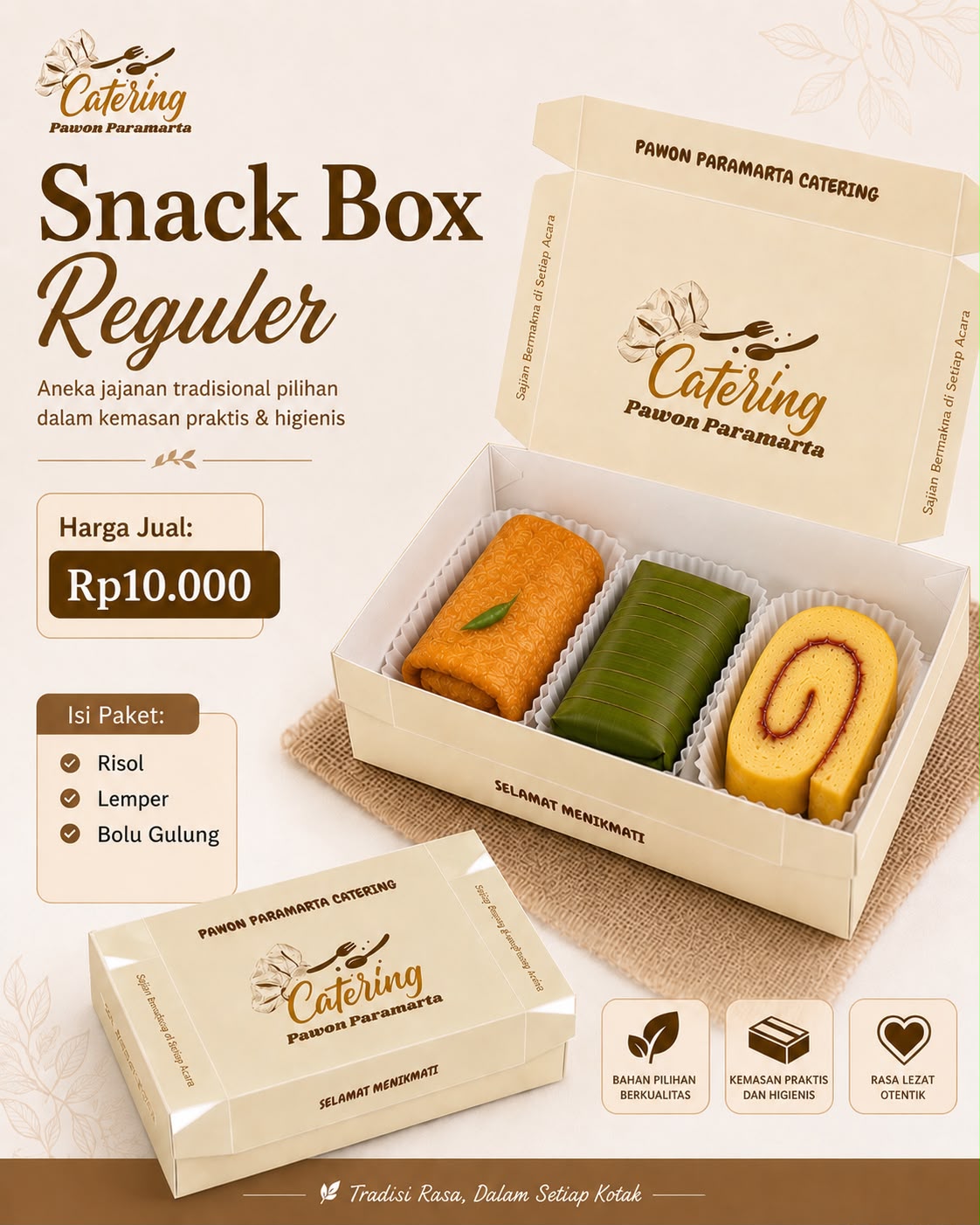 Snackbox Reguler